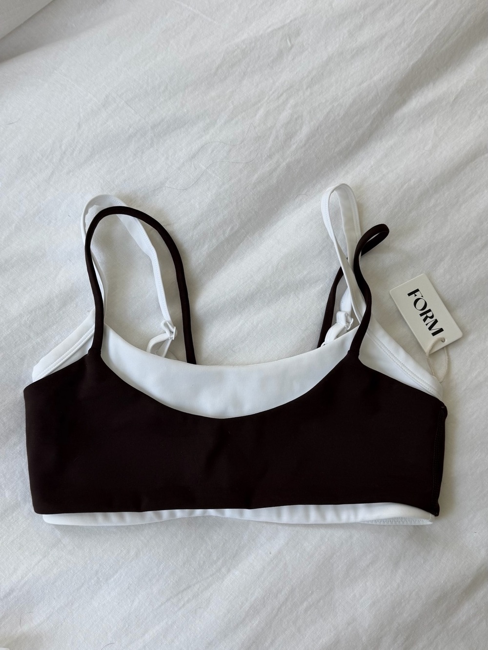 Form Layered Bra - Espresso - XS - never worn